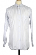 Nigel Cabourn blue stripe cotton Formal Shirt Nigel Cabourn blue stripe cotton Formal Shirt