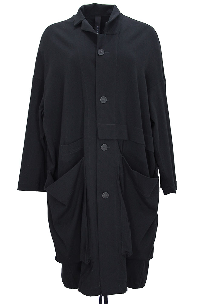 Pal Offner Pal Offner 'Oversize Coat' in black | Corniche