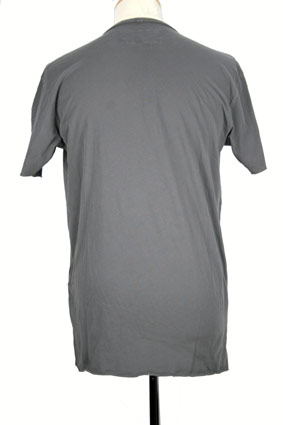 Rundholz T Shirt Over-dyed stretch 'smoked grey' t-shirt view 3 Rundholz T Shirt Over-dyed stretch 'smoked grey' t-shirt view 3