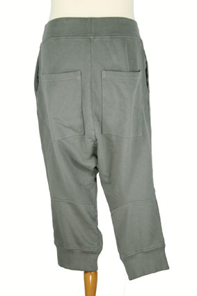 Rundholz Trousers Low-crotch, cut-off trousers in Smoked Grey view 3 Rundholz Trousers Low-crotch, cut-off trousers in Smoked Grey view 3