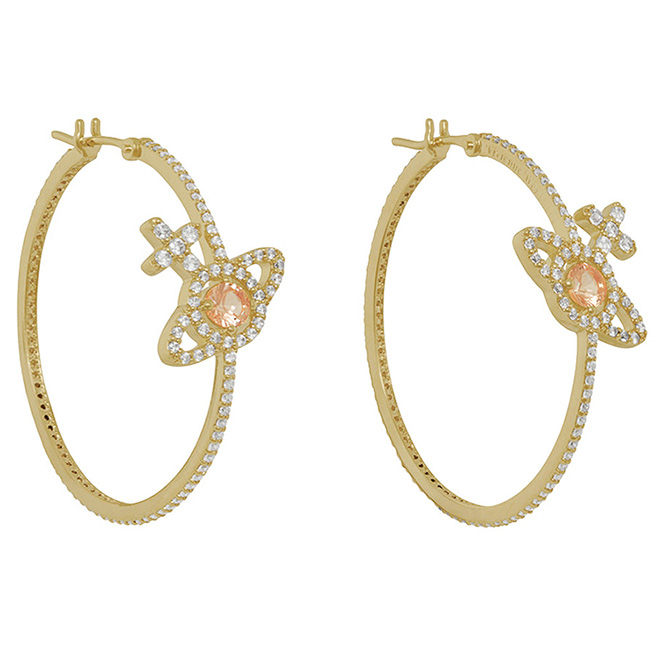 Vivienne Westwood Jewellery Women Gold Earrings Vivienne Westwood Jewellery Women Gold Earrings