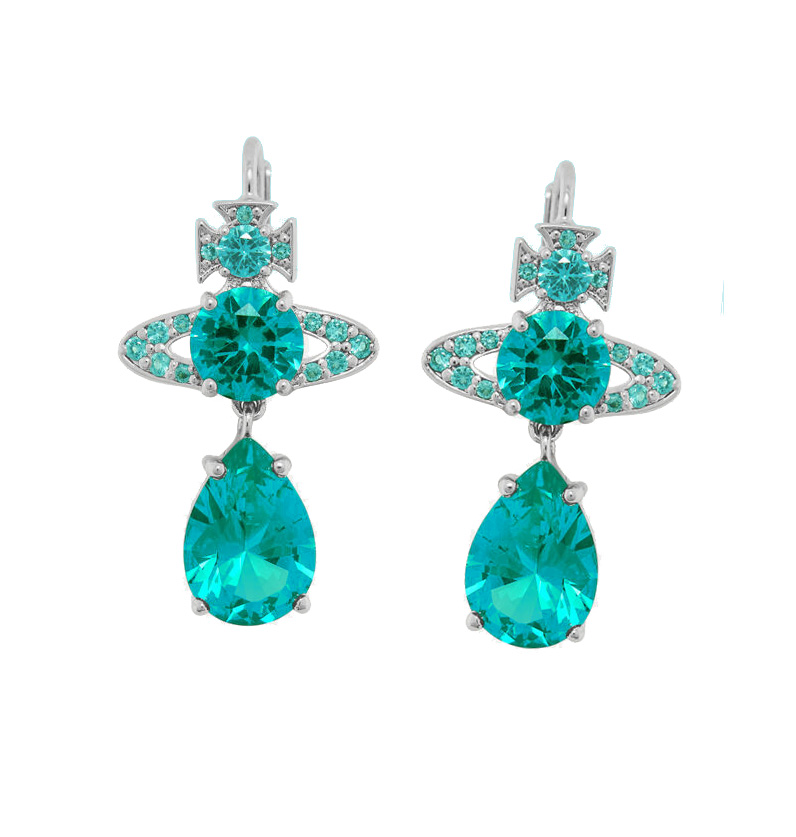 Vivienne Westwood Jewellery Women Platinum Earrings Vivienne Westwood Jewellery Women Platinum Earrings