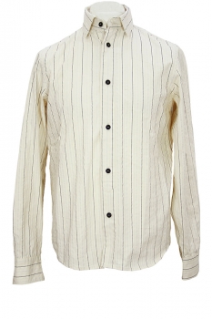 Novemb3r Natural with Stripes Striped Shirt