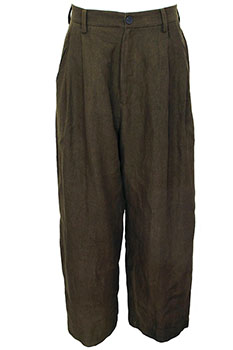 Ziggy Chen Khaki Brown Trousers