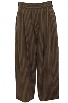 Ziggy Chen Khaki Brown Trousers