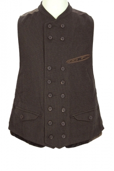 Ziggy Chen Black Waistcoat
