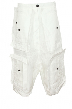 Rundholz Starwhite Drop Crotch Pocketed Trousers