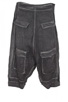 Rundholz Coal Cloud Low drop, cropped Trousers