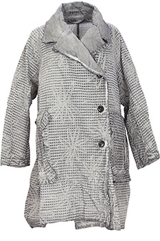 Rundholz Coal Cloud Double Breasted Coat