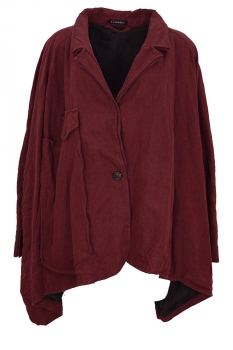 Rundholz Merlot Mel Over-Sized, One-Size Jacket