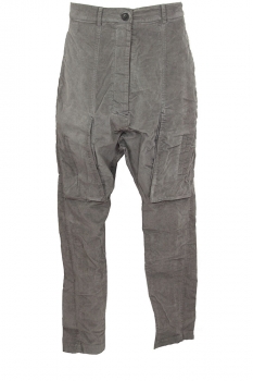 Rundholz Pencil Cloud Trousers in Stretch Velour