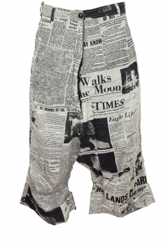 Rundholz Mixed Print Colours Trousers