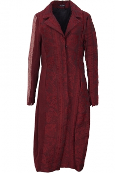 Rundholz Sunset Jacquard Full Length Regal Coat