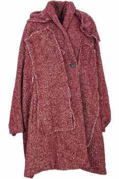 Rundholz Sunset Mel Knitted Oversized Panel Coat