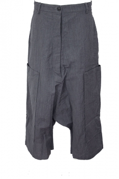 Rundholz Coal Mel Low Drop Crotch Trousers