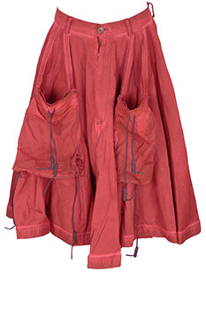 Rundholz Crab Light Very full Skirt with leather attached pockets