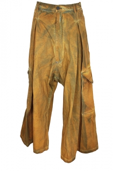 Rundholz Lagoon Light Low drop crotch box pleat Trousers