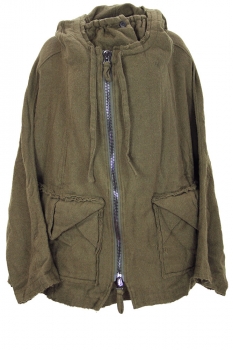 Rundholz Light Pine (Khaki Green) Hooded Jacket