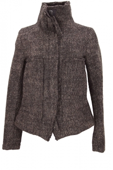 Rundholz Turf Mel Heavy wool Zip Jacket