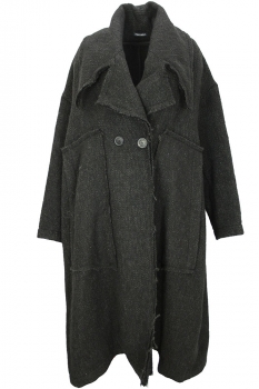 Rundholz Black Mel Double Breasted Coat