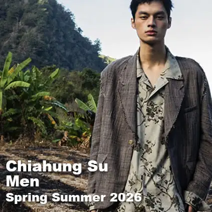 Chiahung Su Spring Summer 2026 Collection for Men from Taiwan Chiahung Su Men Spring Summer 2026